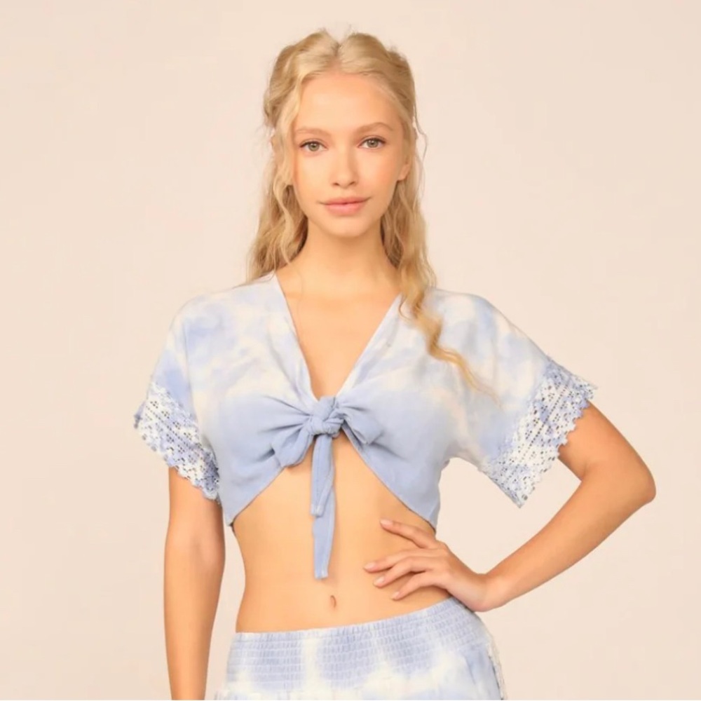 Bikini Wrap Crop Cover Up